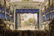 robert schumann the opening of  the theater in der josefstadt in vienna France oil painting artist